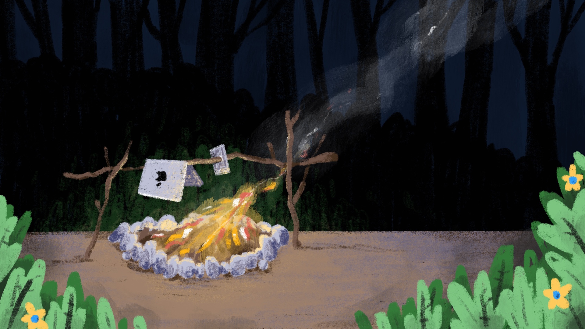 a digital campfire